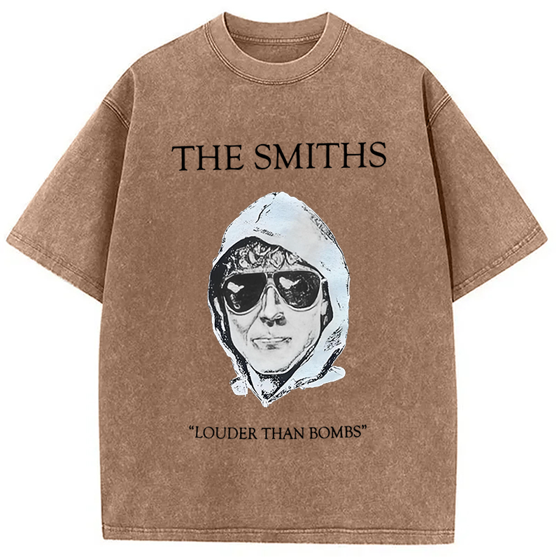 The Smiths Louder Than Bombs Washed T-Shirt