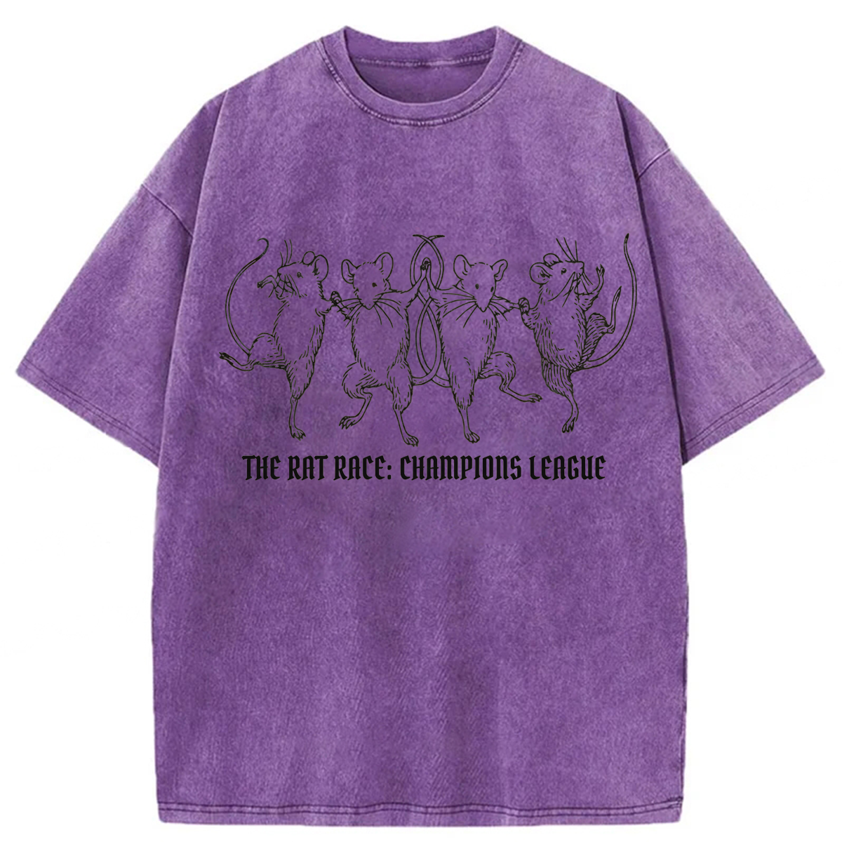 Tokyoviva Dancing Rats Washed T-shirt