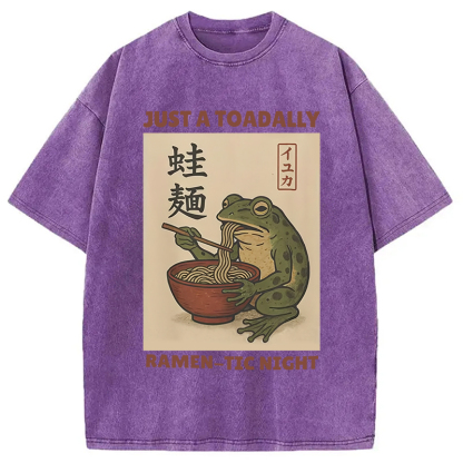 Toadally Fun Ramen Washed T-Shirt