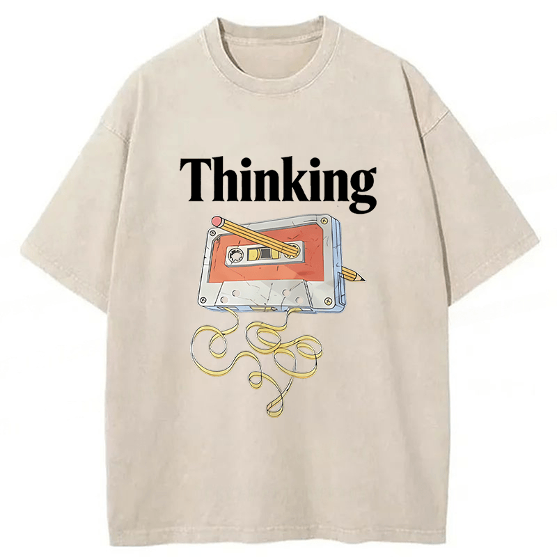 Tokyoviva Tape Thinking Washed T-shirt