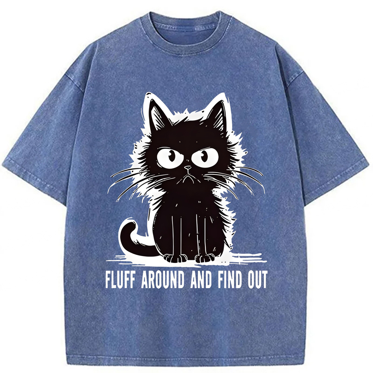 Tokyoviva Fluff Around And Find Out Washed T-shirt