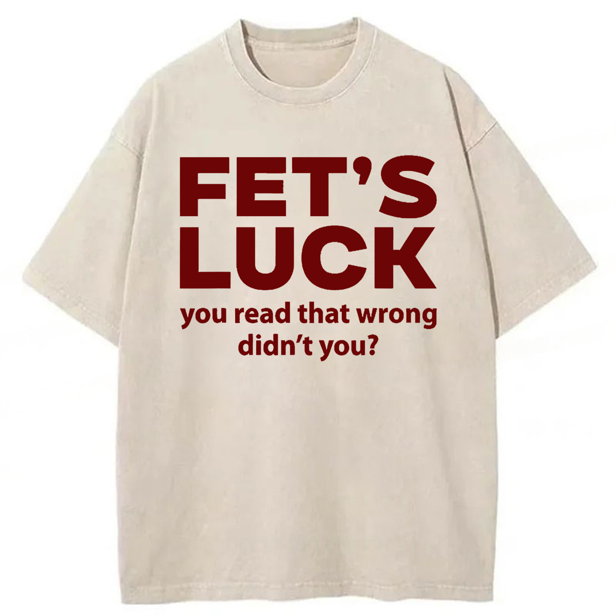 Tokyoviva Fet's Luck Washed T-shirt