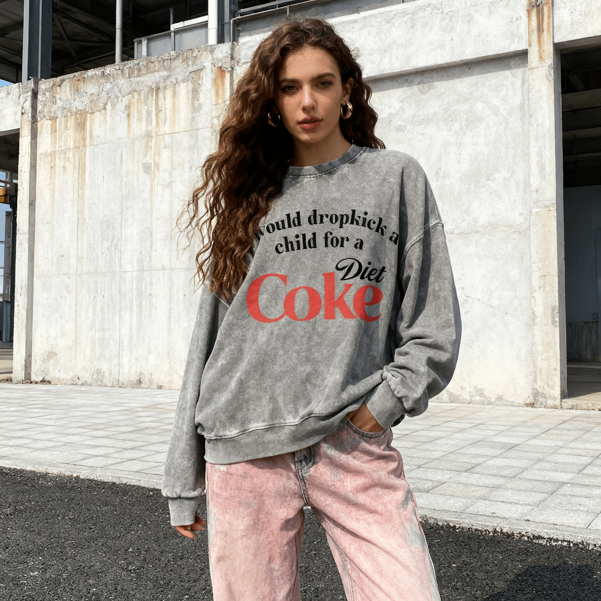 [Copy]Washed Sweatshirt