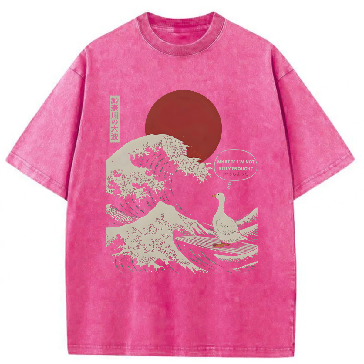 Tokyoviva Silly Goose Japanese Wave Washed T-shirt