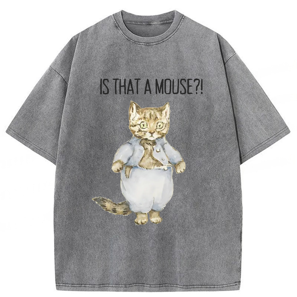 Tokyoviva Startled Cat Washed T-shirt