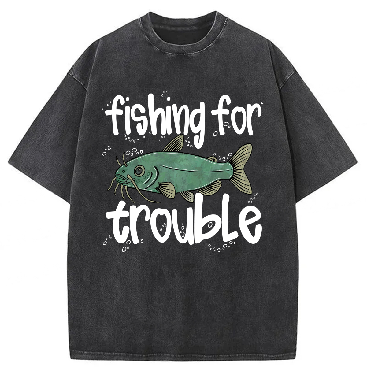 Tokyoviva Fishing For Trouble Washed T-shirt