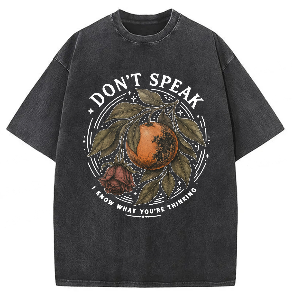 Tokyoviva Don't Speak Orange T-shirt