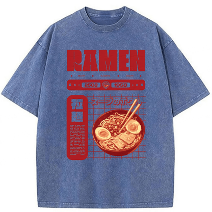 Tokyoviva Ramen Washed T-shirt