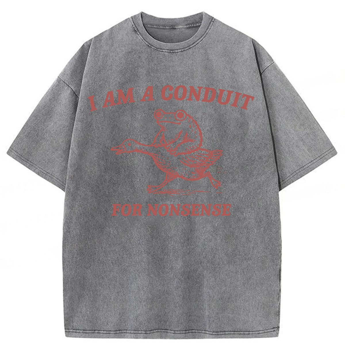 Tokyoviva I Am A Conduit For Nonsense Washed T-shirt