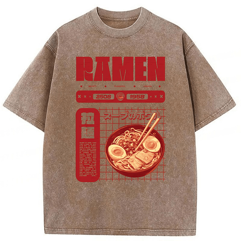 Tokyoviva Ramen Washed T-shirt