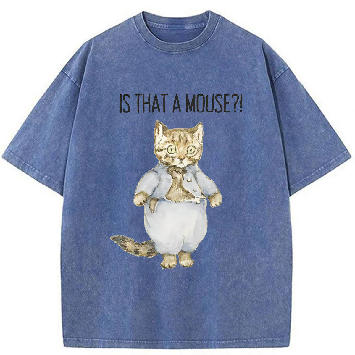 Tokyoviva Startled Cat Washed T-shirt