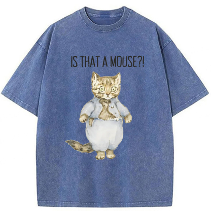 Tokyoviva Startled Cat Washed T-shirt