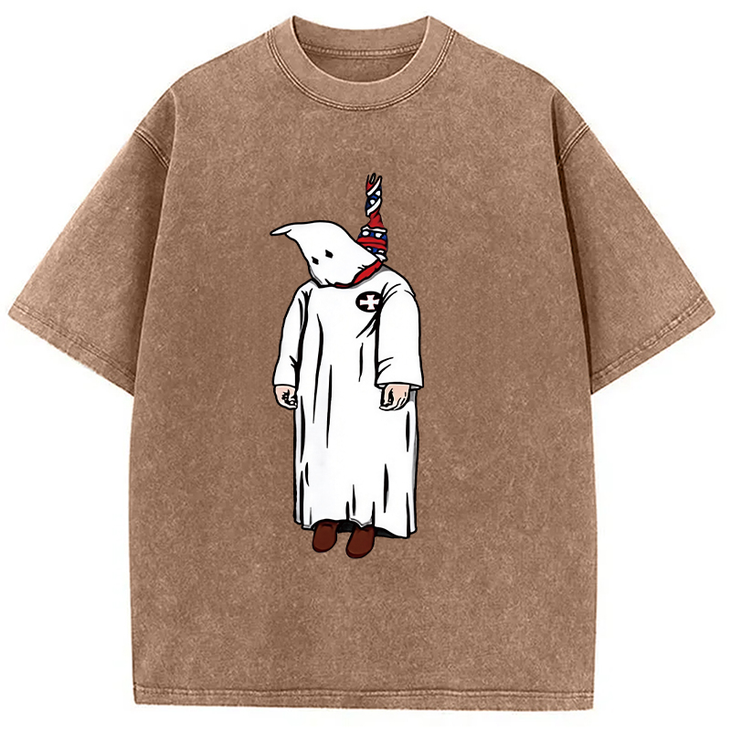 Kill The Klan Funny Washed T-Shirt