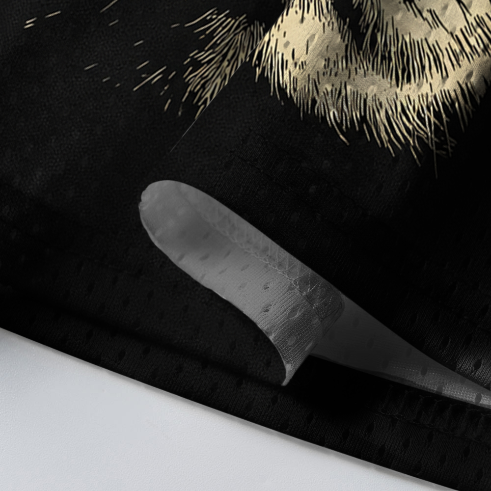 Baddiecat Psychedelic Cat Mesh Jersey