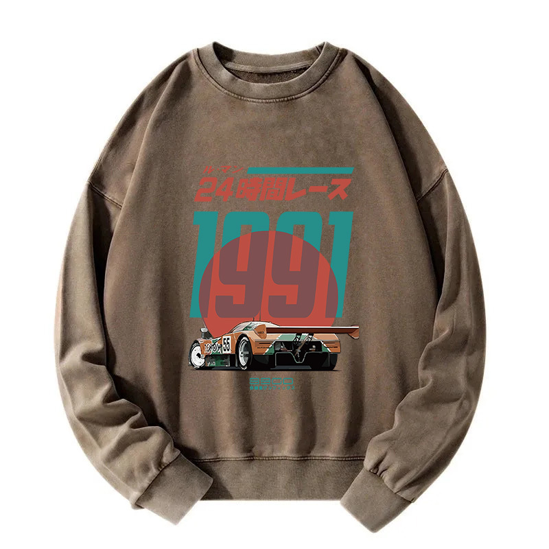 24-hour Racing Japanese Washed Sweatshirt