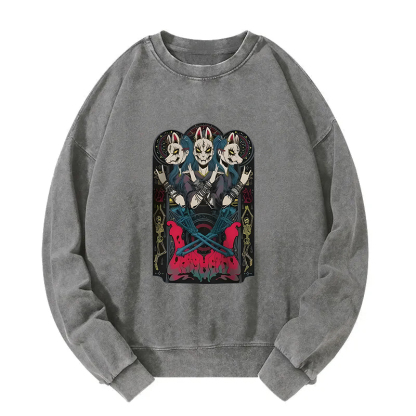 Babymetal Tour Washed Sweatshirt