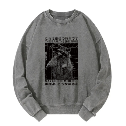 May God Be Merciful Washed Sweatshirt