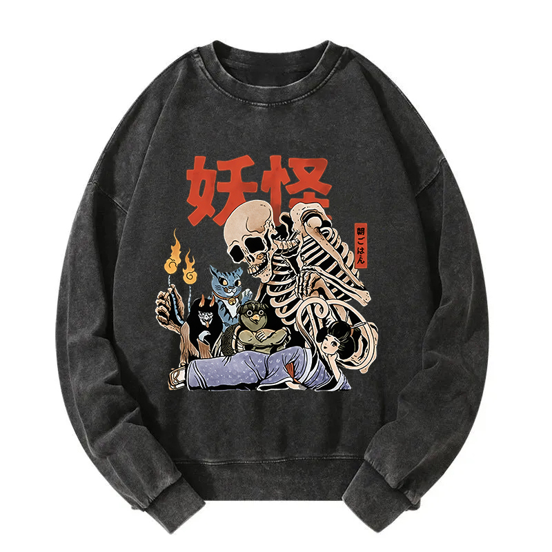 The Yokai Club Washed Sweatshirt