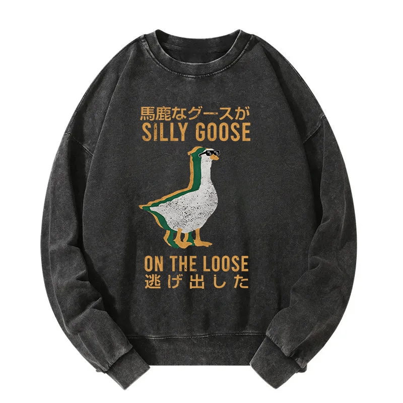 Silly Goose Japanese Washed Sweatshirt
