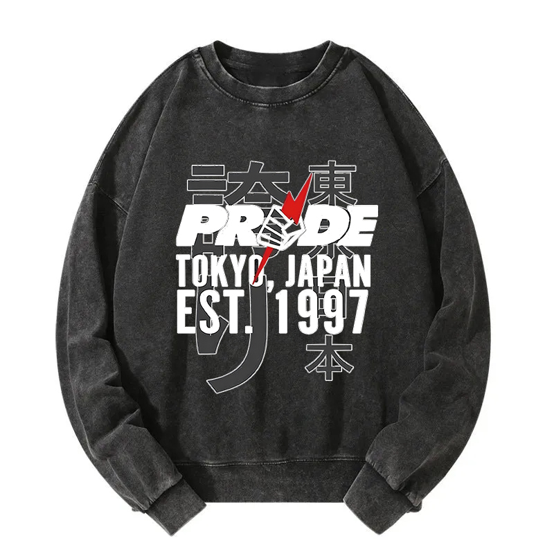 Pride FC Tokyo Japan Washed Sweatshirt