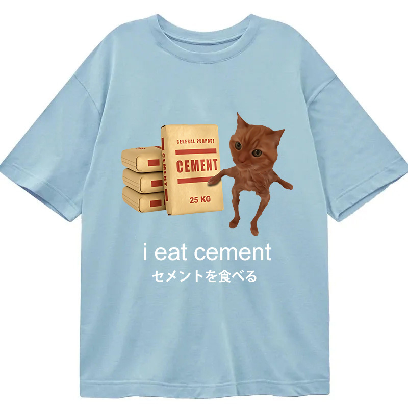 I Eat Cement Meme Classic T-Shirt