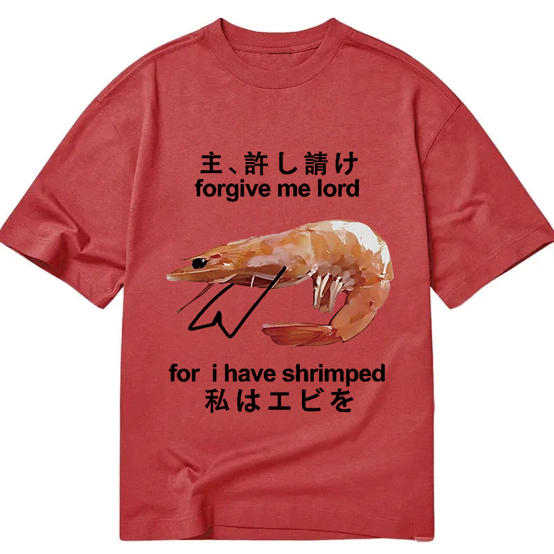 Retreating Shrimp Classic T-Shirt