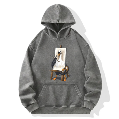 Goose's Self-Portrait Washed Hoodie