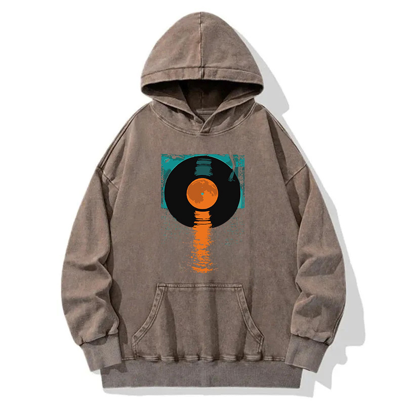 Wandering Vinyl Washed Hoodie