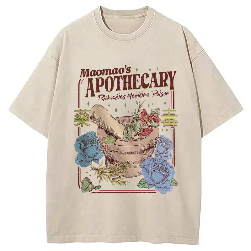 Mao Mao's Apothecary Poisons Washed T-Shirt