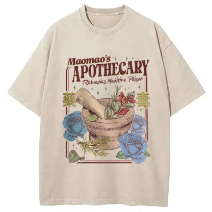 Mao Mao's Apothecary Poisons Washed T-Shirt