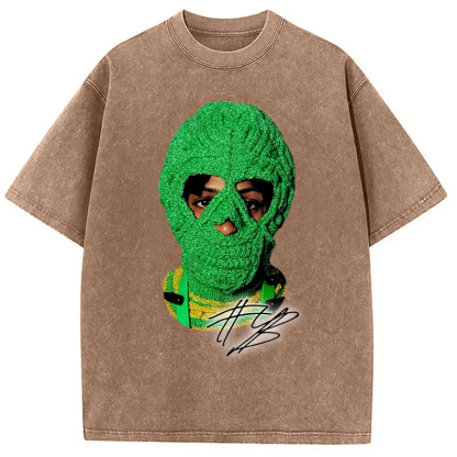 NBA Youngboy Big Face Masa Washed T-Shirt