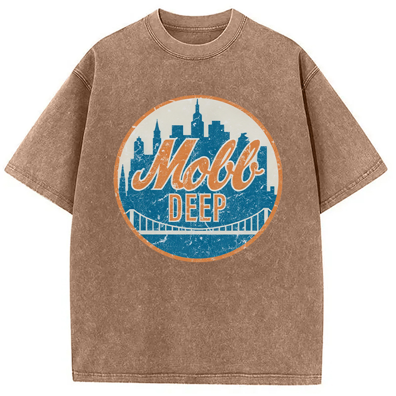 Mobb Deep Queens New York Vintage Washed T-Shirt
