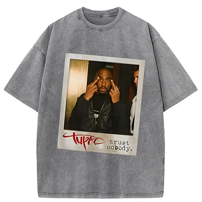 TUPAC SHAKUR Trust Nobody Washed T-Shirt
