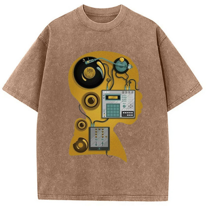 J Dilla DJ Washed T-Shirt