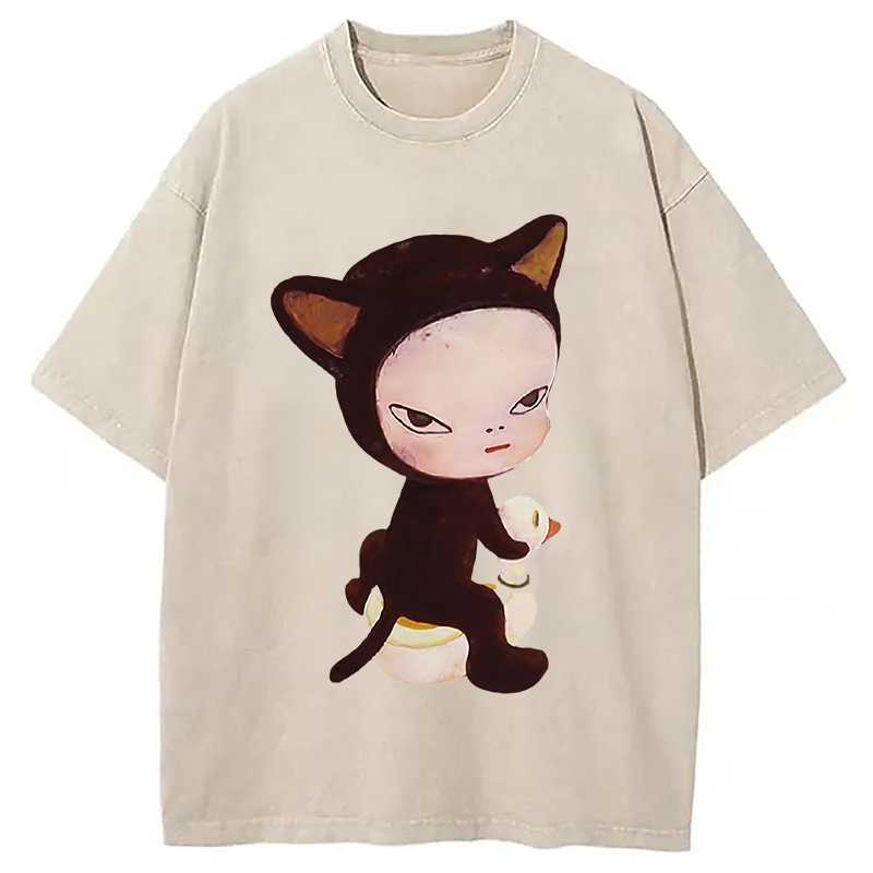 Yoshitomo Nara Washed T-Shirt