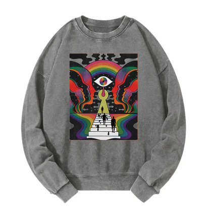 Step Into the Illuminates Washed Sweatshirt