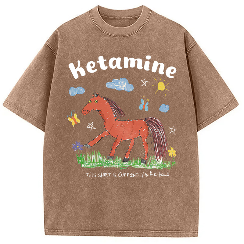 I Do Ketamine Washed T-Shirt