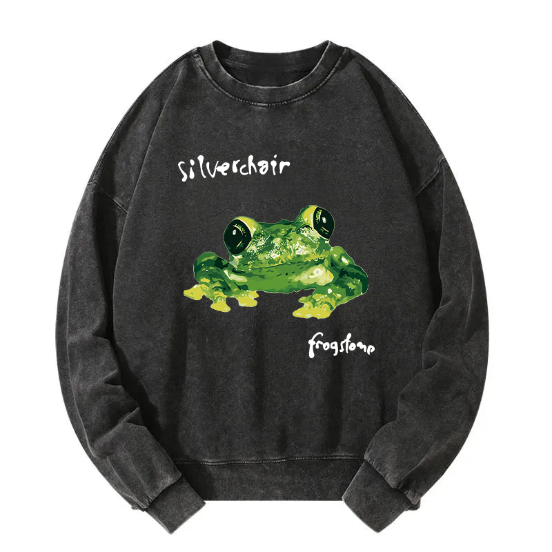 SilverChair Albums Frogstomp Washed Sweatshirt