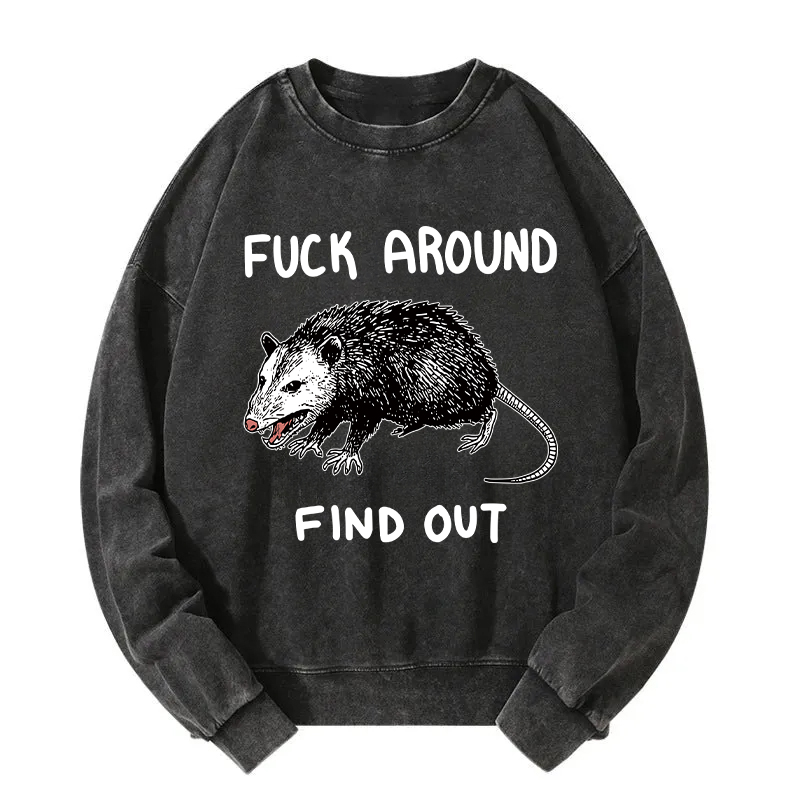Vicious Opossum Washed Sweatshirt
