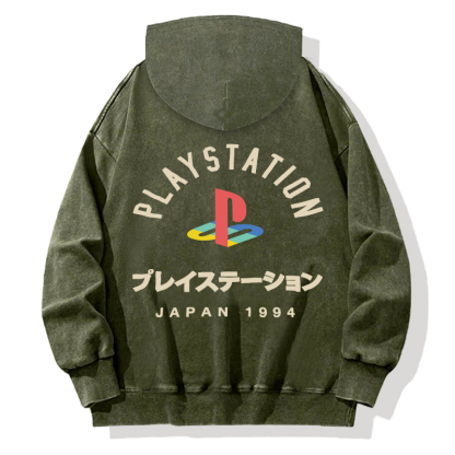 PlayStation Japan Back Washed Hoodie