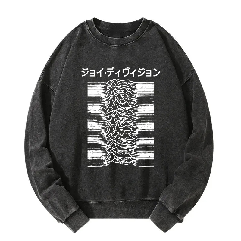 Pleasures Division Japan Ladies Washed Sweatshirt