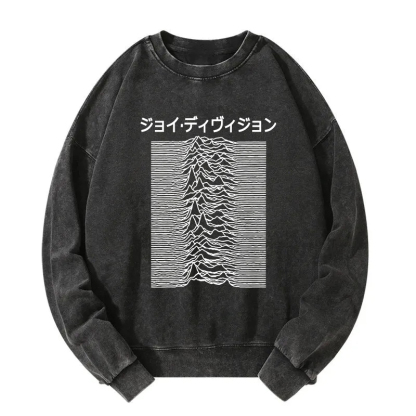 Pleasures Division Japan Ladies Washed Sweatshirt
