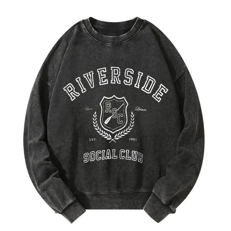 Riverside Social Club Washed Sweatshirt