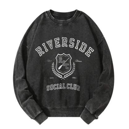 Riverside Social Club Washed Sweatshirt