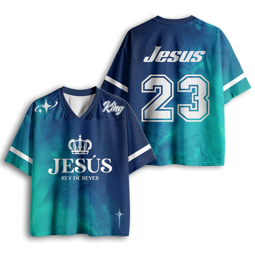 Tokyoviva Jesus Is King Mesh Jersey