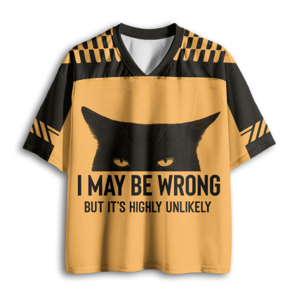 Baddiecat Cat Can Do No Wrong Mesh Jersey