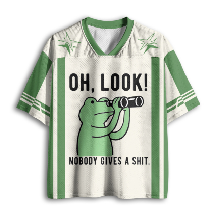 Baddiecat Frog Of Indifference Mesh Jersey