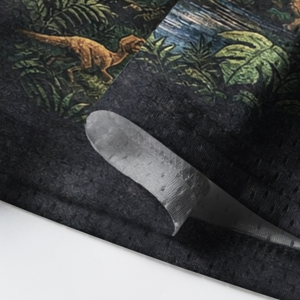Baddiecat Jurassic Dinosaur Mesh Jersey