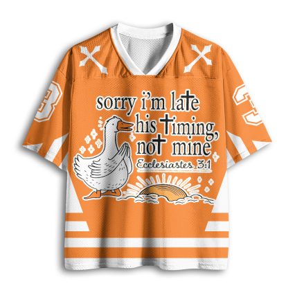 Baddiecat Praying Goose Mesh Jersey