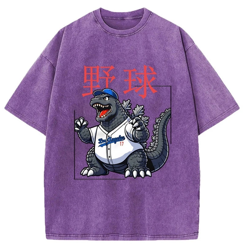 Baseball Is My Favorite Sport Washed T-Shirt